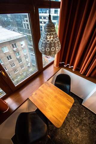 Отель Kyiv Panorama Apartments near Gulliver Киев Трехместный номер-6