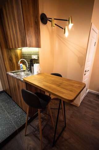 Отель Kyiv Panorama Apartments near Gulliver Киев Трехместный номер-3