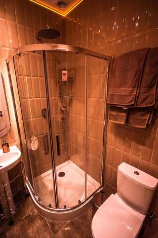 Отель Kyiv Panorama Apartments near Gulliver Киев Двухместный номер с 1 кроватью-4