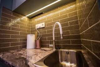 Отель Kyiv Panorama Apartments near Gulliver Киев Двухместный номер с 1 кроватью-8